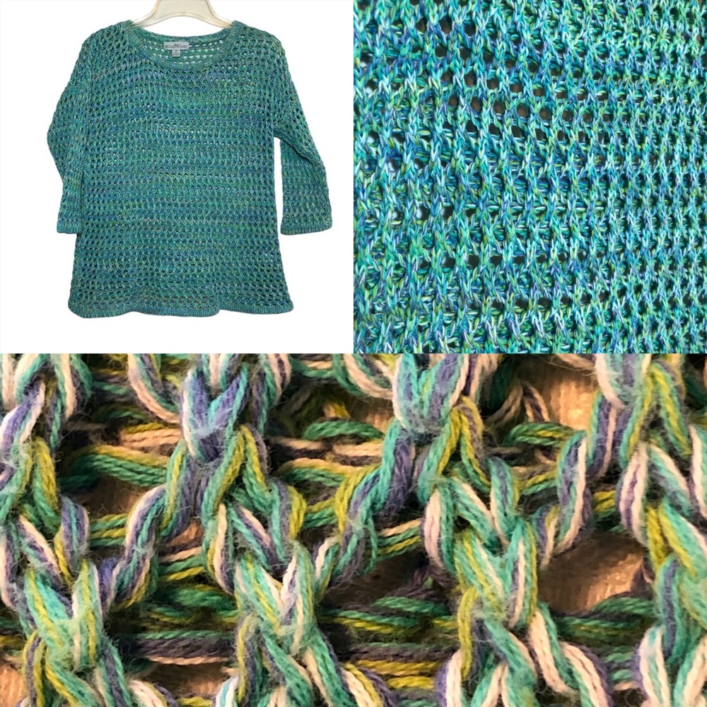 Women's Green Knit Sweater